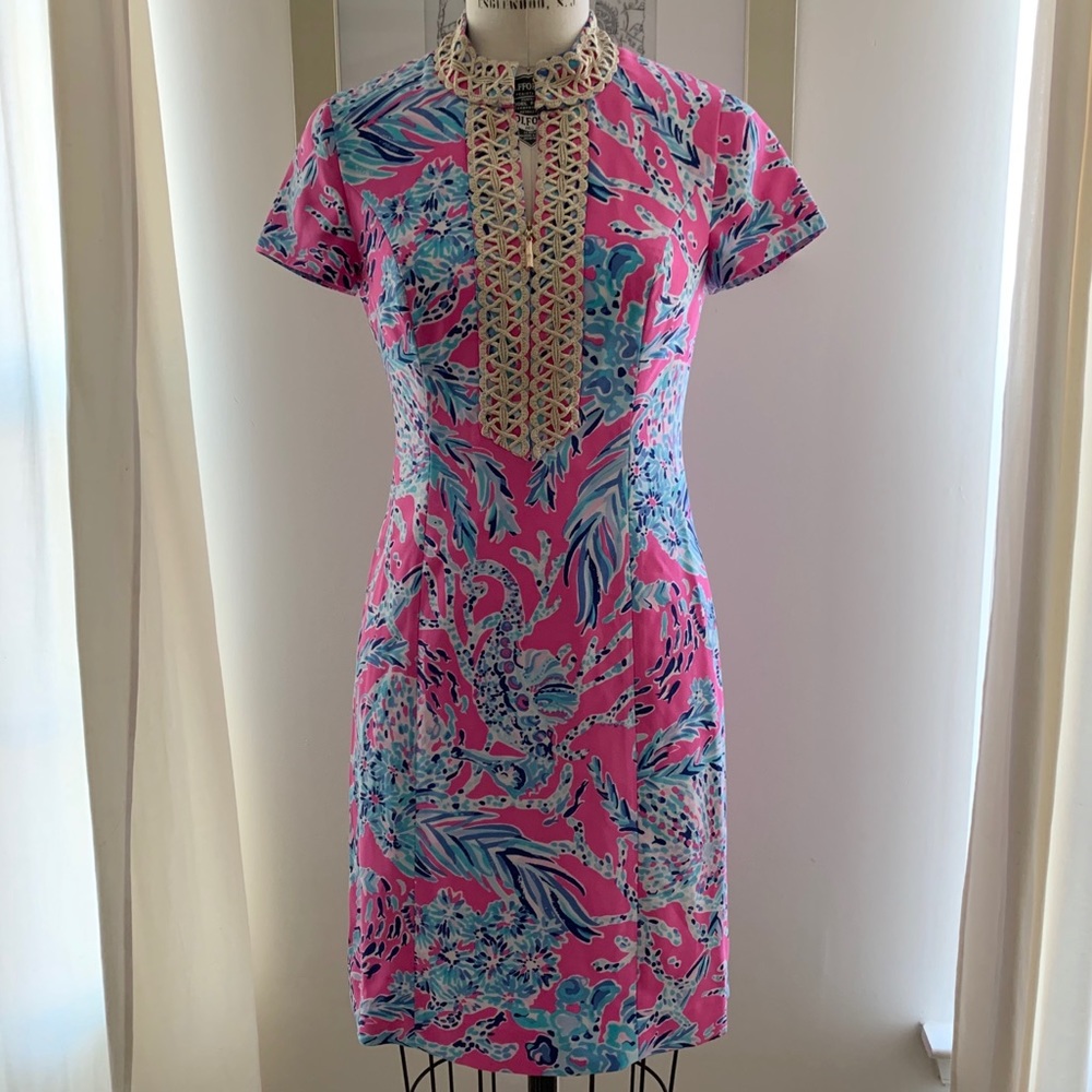 Lilly Pulitzer ‘Adrena Stretch Shift’- Size 00